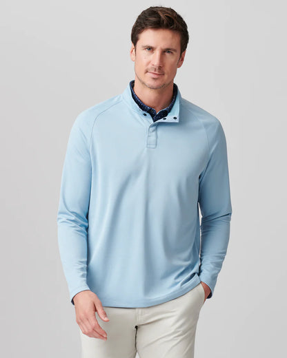 CLUBHOUSE PULLOVER-MISTY BLUE-101628-455- Rhone