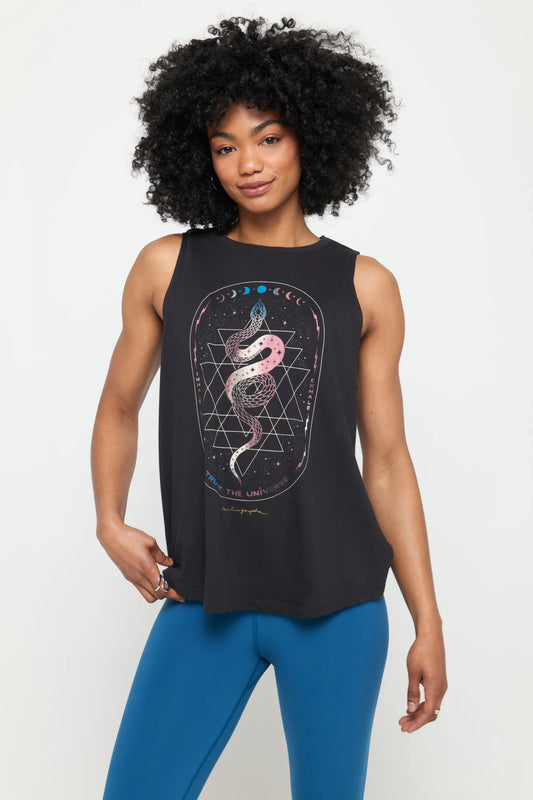 Universe Snake Jade Tank - Spiritual Gangster