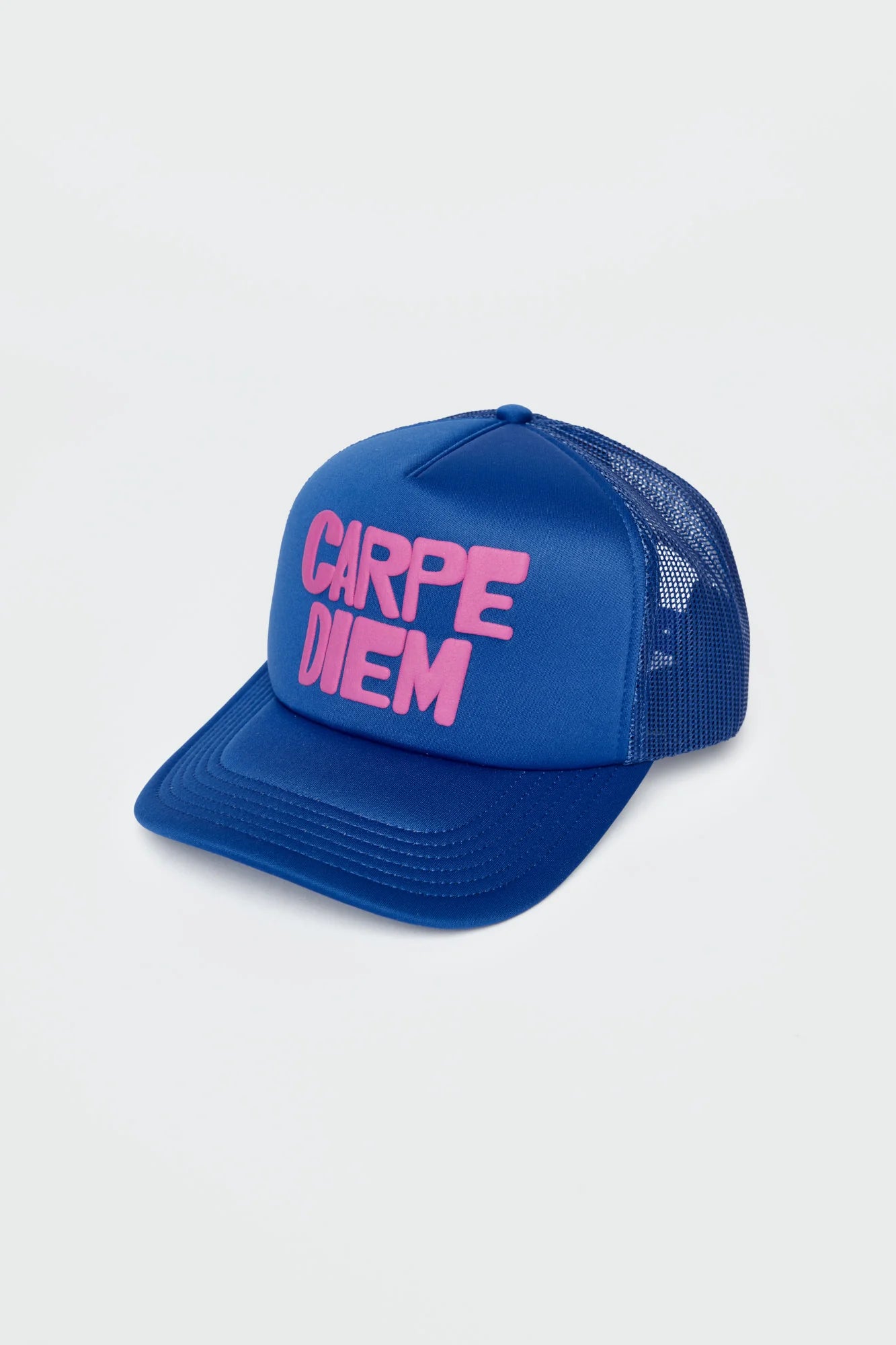 Trucker Hat CARPE DIEM - Blue - Spiritual Gangster