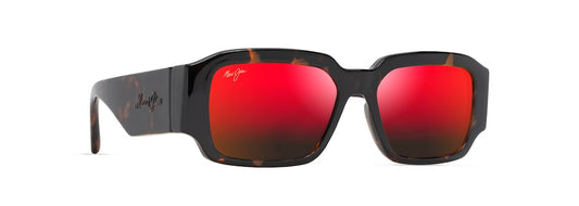 Hawaii Lava Kupale Shiny Dark Havana-Maui Jim