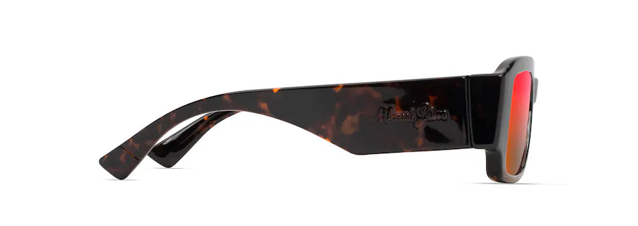 Hawaii Lava Kupale Shiny Dark Havana-Maui Jim