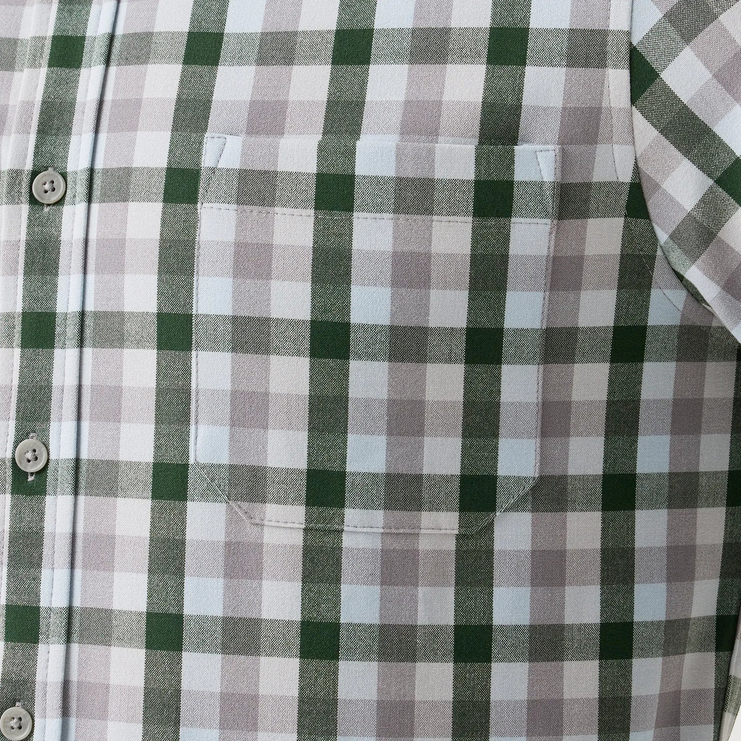 City Flannel - Spruce Multi Check  - Mizzen+Main