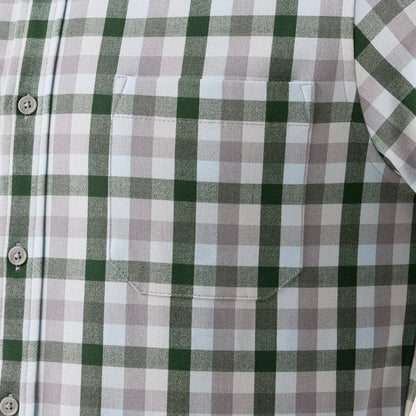 City Flannel - Spruce Multi Check  - Mizzen+Main