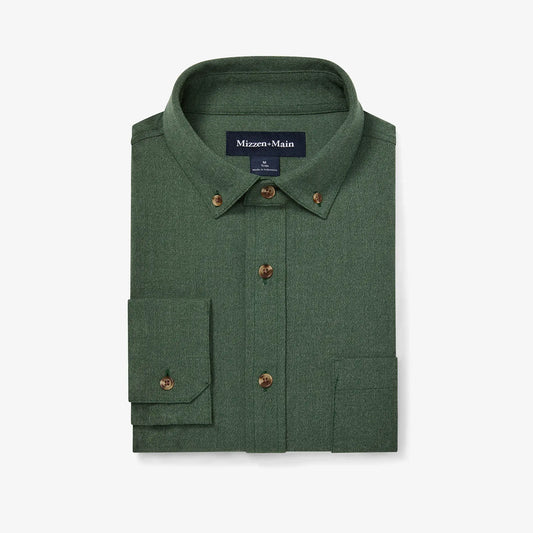 City Flannel -  Spruce Heather - Mizzen+Main