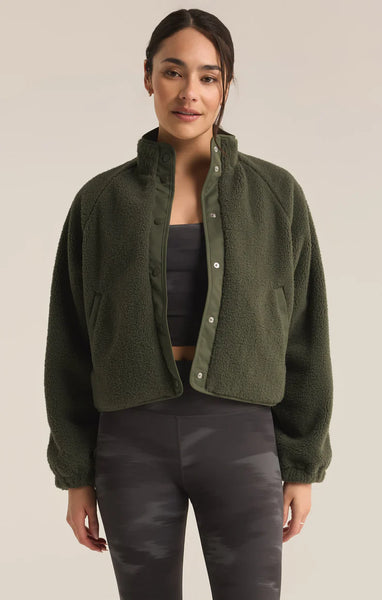 Z Supply High Altitude Sherpa Jacket-Winter Green-Z Supply-BHI Z Supply High Altitude Sherpa Jacket-Winter Green-Z Supply-BHI