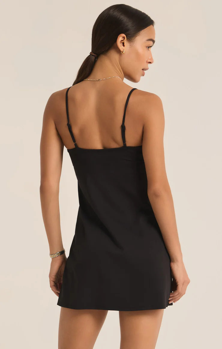 Doubles Dress - Black - Z Supply