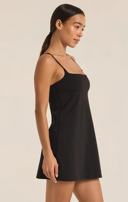 Doubles Dress - Black - Z Supply