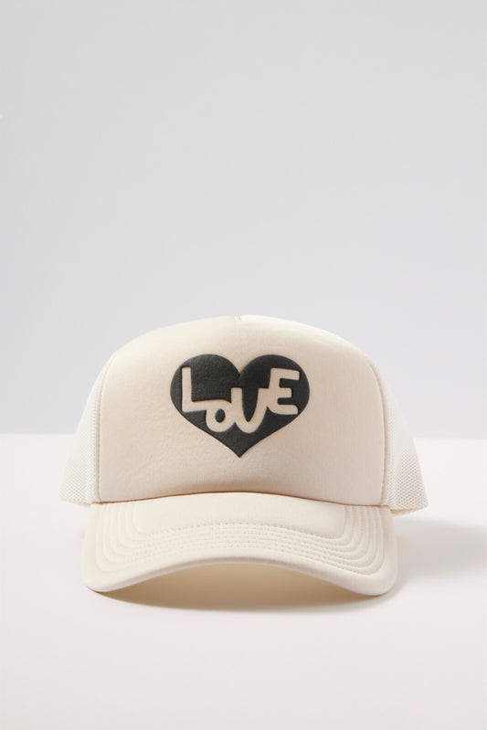 Heart Trucker Hat - Spiritual Gangster