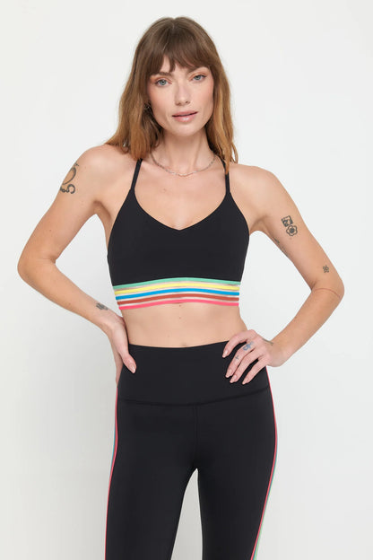 Nicole Sports Bra  - Black - Spiritual Gangster