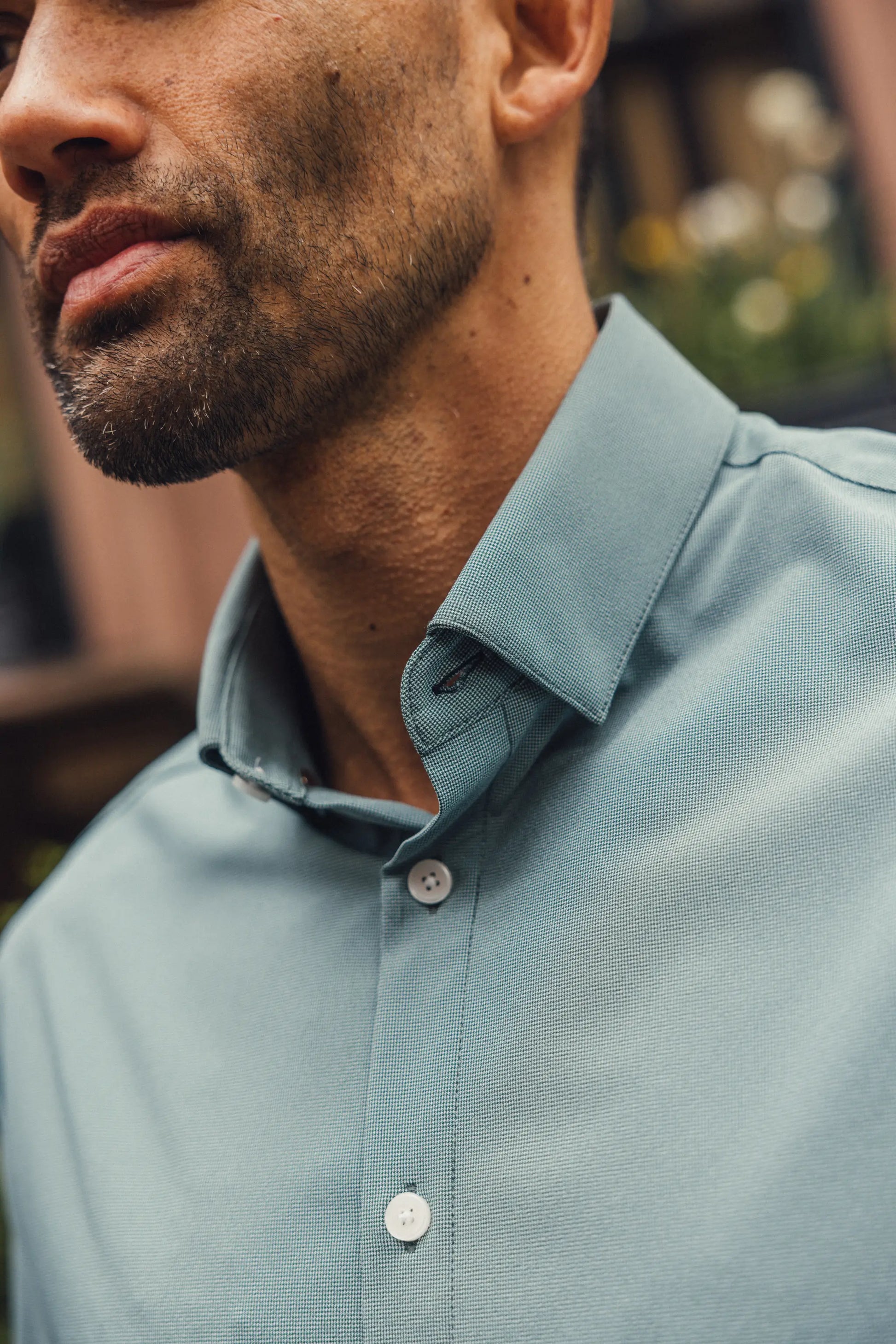 Mizzen + Main Men's Classic Leeward Dress Shirt - Hunter Green Straton Coastal Urge Mizzen + Main Men's Classic Leeward Dress Shirt - Hunter Green Straton Coastal Urge