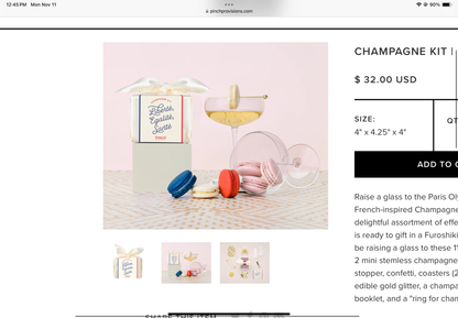 Champagne Kit - Ivory French -Pinch Provisions