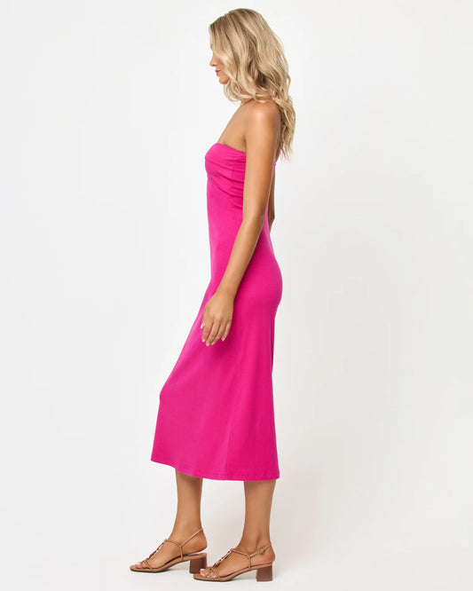 L*Space Lisette Dress Bougainvillea