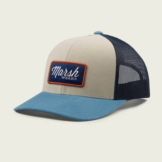 Marsh Wear - Script Trucker Hat - Stone