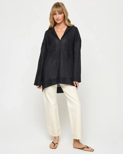 L*Space Oasis Tunic Black