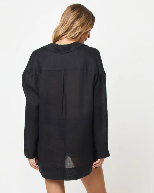 L*Space Oasis Tunic Black
