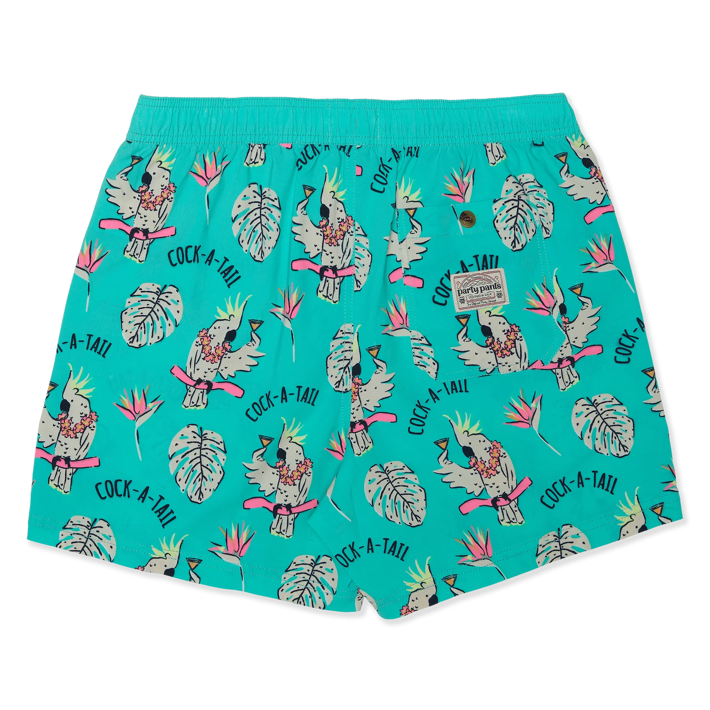 Party Pants Cock-A-Tail | Mint Green