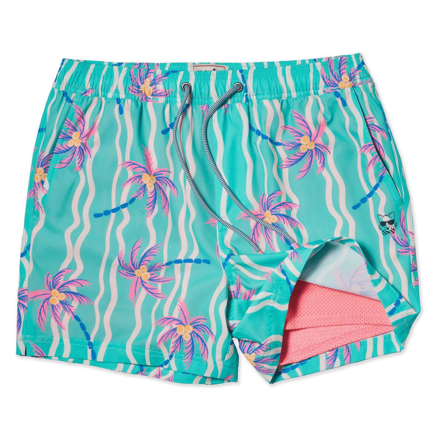Party Pants 5" Heat Wave Teal Happy Hour