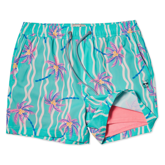 Party Pants 5" Heat Wave Teal Happy Hour