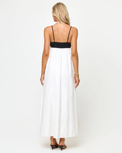 L*Space Raveena Dress Black-Cream
