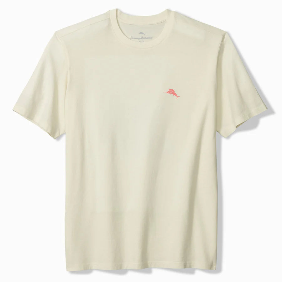 Tommy Bahama Men's Reel Catch T-Shirt - Vanilla Ice