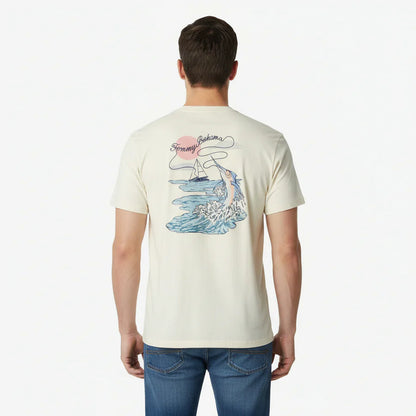 Tommy Bahama Men's Reel Catch T-Shirt - Vanilla Ice
