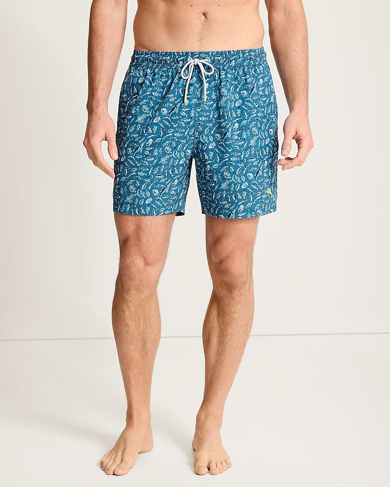 Tommy Bahama - Naples Night Schooled 6-Inch Swim Trunks
