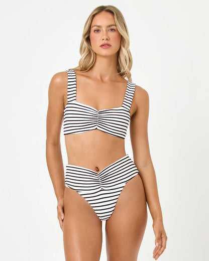 L*Space - Bardot Bottom Classic - Sail Along Stripe