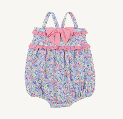 Beaufort Bonnet St.Bart's Bubble Bathing Suit Briar Patch Petals/Hamptons Hot Pink