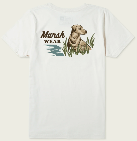 Marsh Wear Youth Heritage Lab SS t-shirt Natural Heather