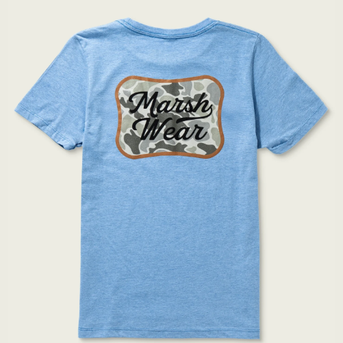 Marsh Wear Youth Heritage Lab SS t-shirt Blue Heather