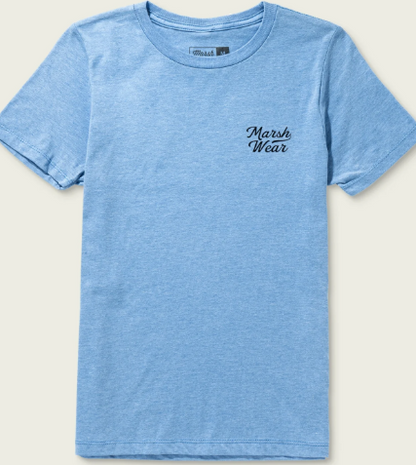 Marsh Wear Youth Heritage Lab SS t-shirt Blue Heather