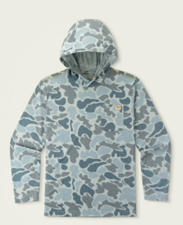 Marsh Wear Youth Buxton Tech Hoodie 
Silver Mallard Camo