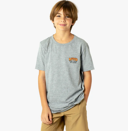 AFTCO Youth SS t-shirt Athletic Heather