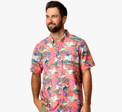 AFTCO - BoatBar SS Shirt - Conch