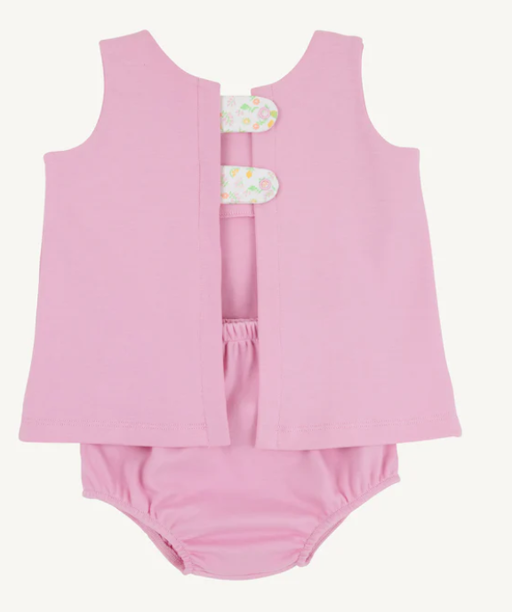 Beaufort Bonnet Tilly Snap Set (Bloomers) - Pier Party Pink & Citrus Style