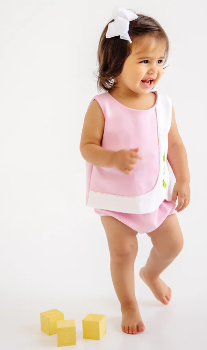 Beaufort Bonnet Tilly Snap Set (Bloomers) - Pier Party Pink & Citrus Style