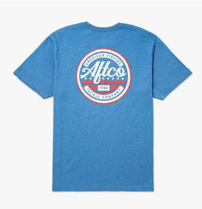 AFTCO - United Tee - Azure Heather