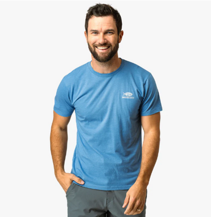 AFTCO - United Tee - Azure Heather