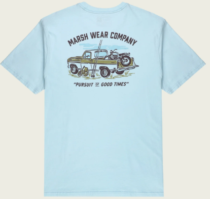 Marsh Wear - Rumble Tee - Chambray