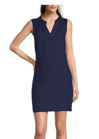 Tommy Bahama Voile Voyage Sleeveless Short Dress - Coastline