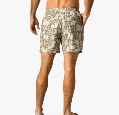 AFTCO Strike Swim Shorts | Sand Grouper Camo