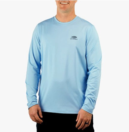 AFTCO Bucket UVX Long Sleeve | Airy Blue