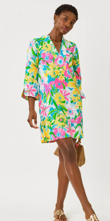 Lilly Pulitzer Annadetta Linen Tunic - Lovely Lilly
