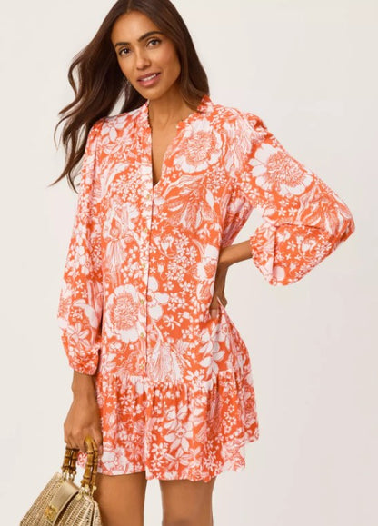 Lilly Pulitzer Shaley Tunic Popover Dress