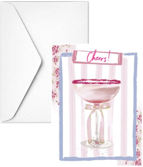 Rebecca Illustrated | CHEERS COSMO - Note Card