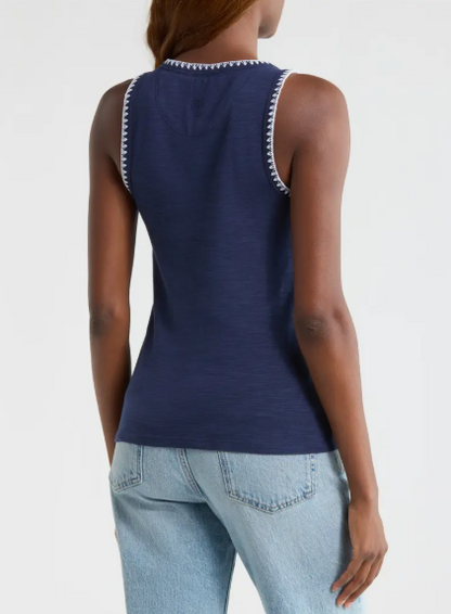 Tommy Bahama Ashby Isles Crochet Tank Bold Blue