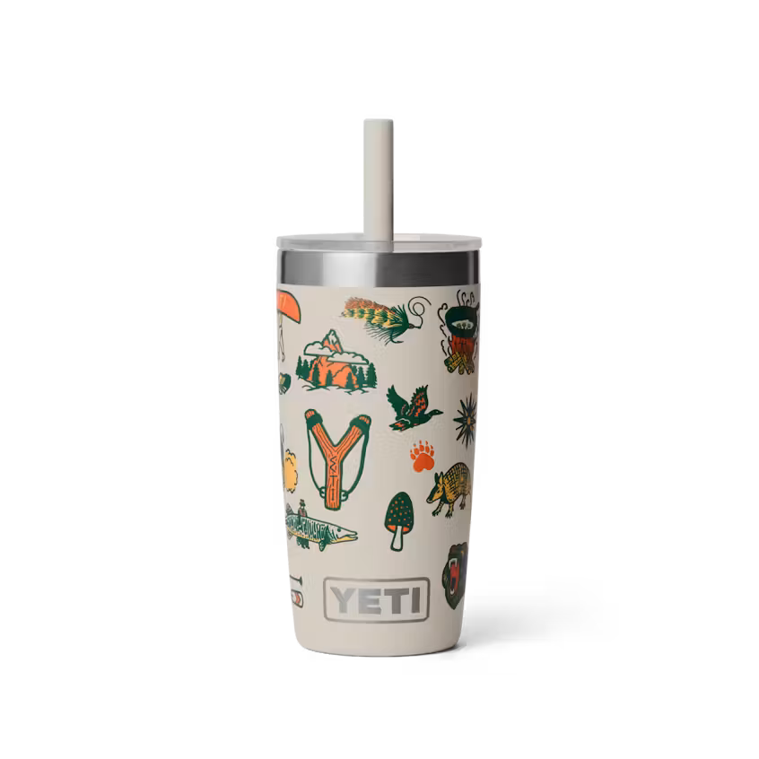 Yeti Jr. 10 oz Tumbler (WITH SILICONE STRAW LID) | Cape Summer Camp
