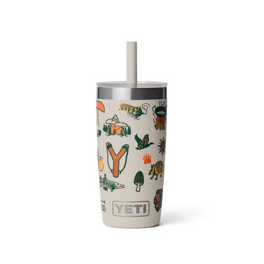 Yeti Jr. 10 oz Tumbler (WITH SILICONE STRAW LID) | Cape Summer Camp