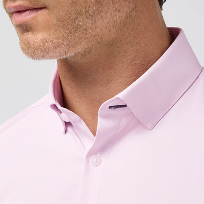 Mizzen + Main Leeward Long Sleeve Dress Shirt Pink Salt