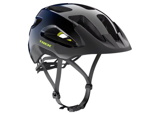 Trek Solstice Mips Youth Bike Helmet |Black/Dark Aquatic
